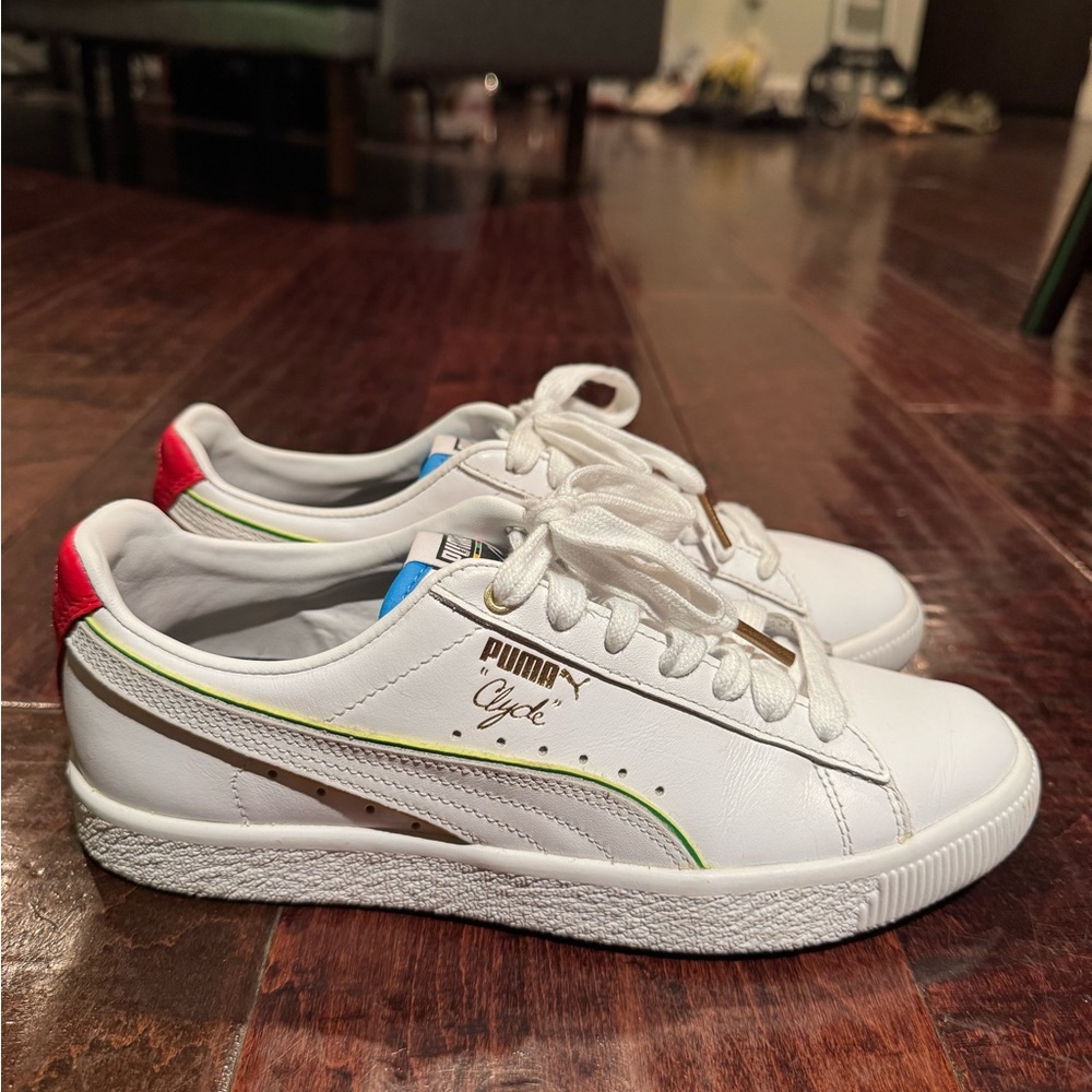 Puma Wmns Clyde WH ‘UNITY’ White Sneakers US 7 - EUR 37,5